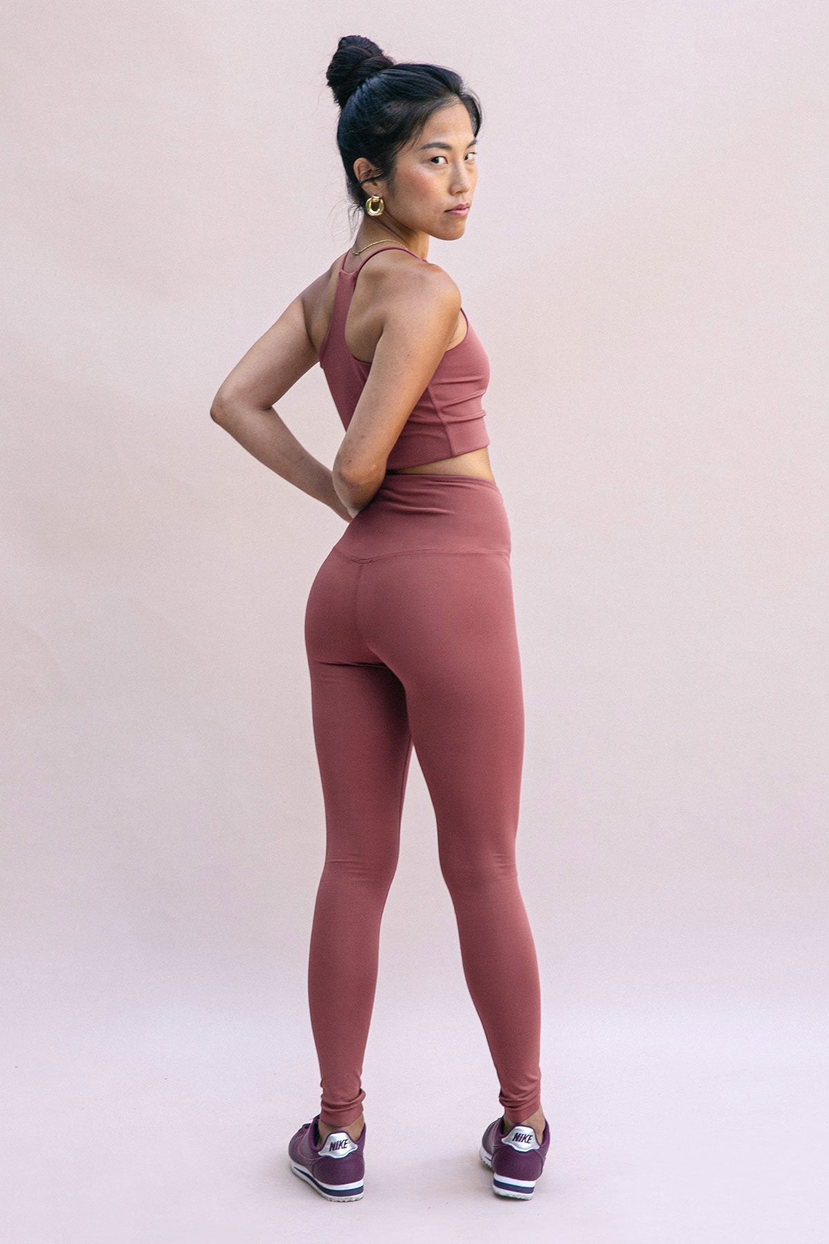 girlfriend collective Float 7/8 Length Seamless High-Rise Leggings