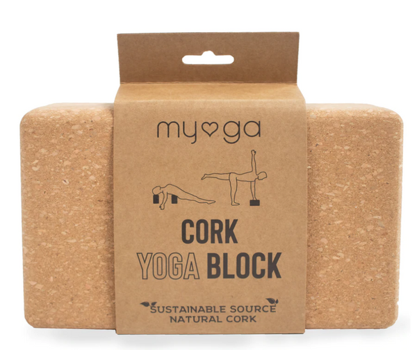  Myga Yoga Starter Set - Yoga Mat, Yoga Block Brick